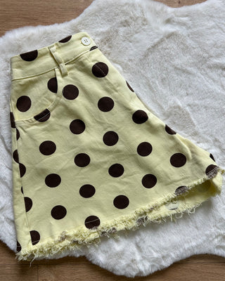 Shorts farfalla paris a pois