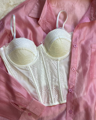 Camicia velata rosa 85% viscosa