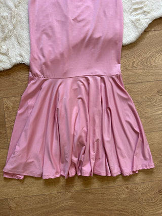 Abito sirena pink