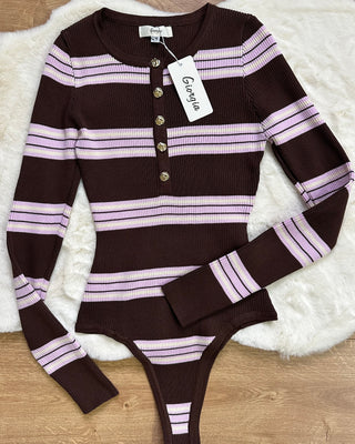 Body Giorgia Paris azzurro e lilla