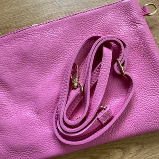Pochette vera pelle 4 colori