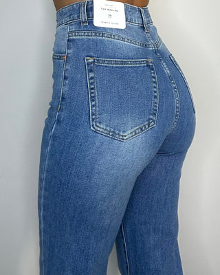 Jeans wide leg blue
