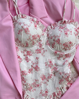 Blazer basic rosa