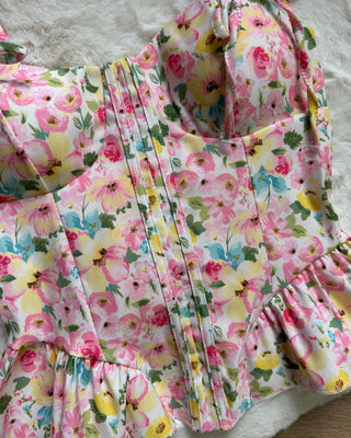 Top Corsetto Bloom Romance