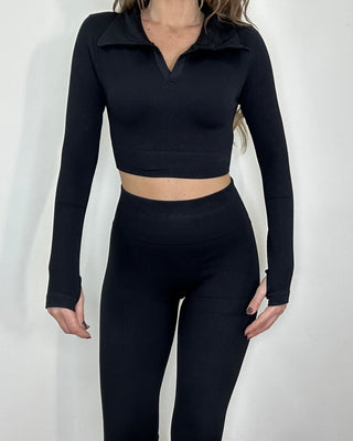 Cordset comfy push-up nero