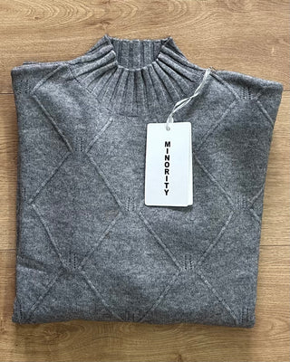 Maglione oversize mezzo collo 6 colori