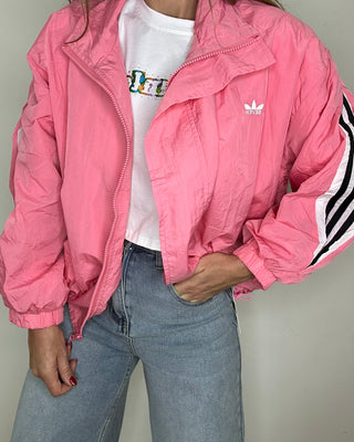 T-shirt crop con spalline imbottite
