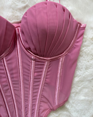 Corpetto bustier 4 colori
