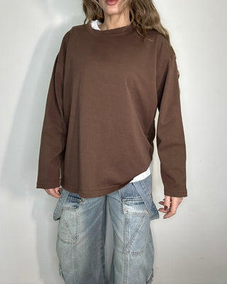 Maglia monique paris oversise 65% cotone