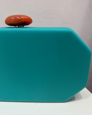 Pochette con tracolla tiffany