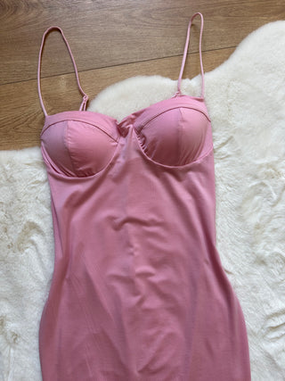 Abito sirena pink