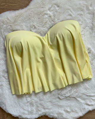 Top push up con volant 7 colori