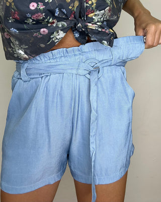 Short svasato con cintura 5 colori