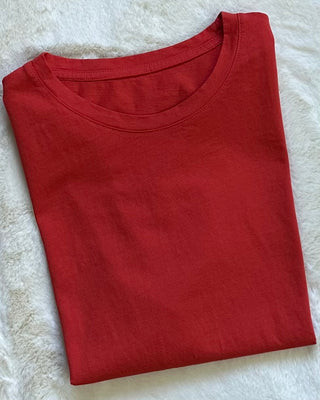 T-shirt paris 100% cotone rosa e corallo