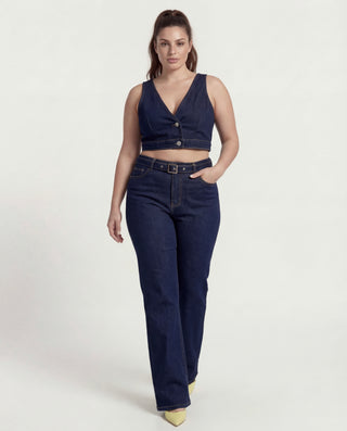 Coordinato denim lavaggio zero 98% cotone