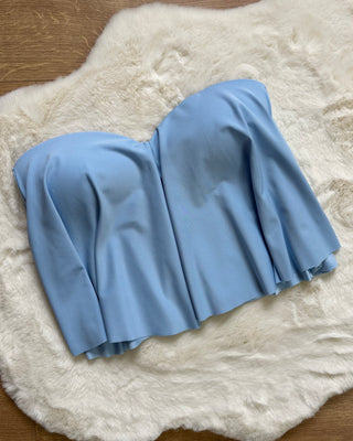 Top push up con volant 7 colori
