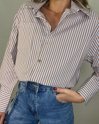 Camicia 70% cotone oversize 2 colori