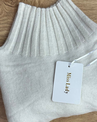 Maglioncino dolcevita misto lana 5 colori