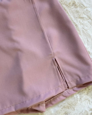 Short effetto gonna rosa