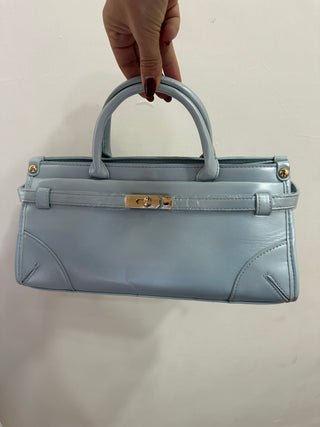 Borsa rigida carta da zucchero con manici e tracolla