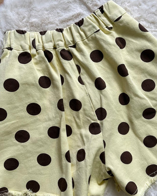 Shorts farfalla paris a pois
