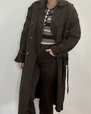 Jeans zampa cioccolato