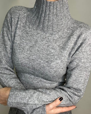 Maglioncino dolcevita misto lana 5 colori