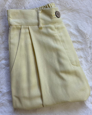 Pantaloni 55% lino 4 colori