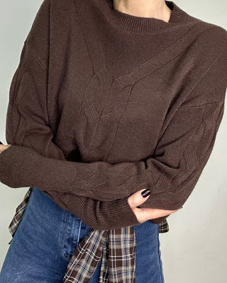 Maglioncino girocollo 5 colori