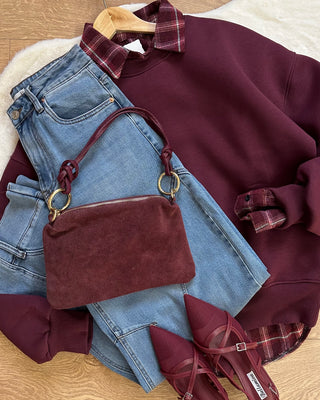 Baggy Jeans – Light Wash Ankle Detail