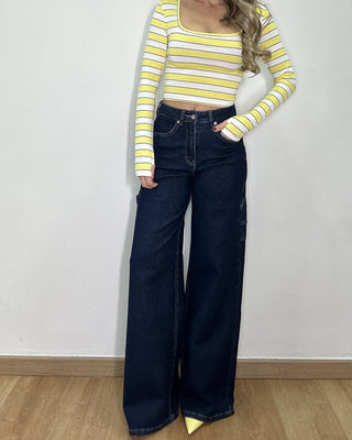 Jeans mega baggy lavaggio zero