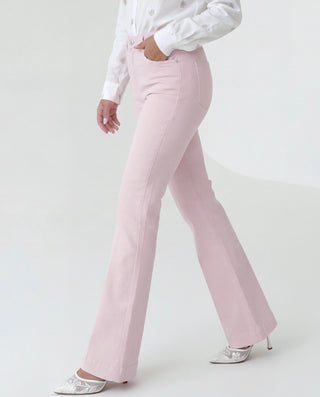Jeans zampa rosa