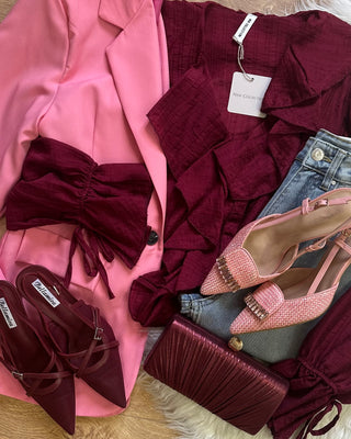 Décolleté slingback bordeaux – Must have