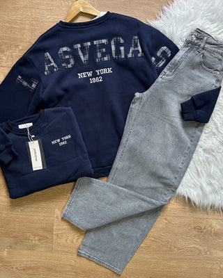 Jeans Ballon grigio chiaro