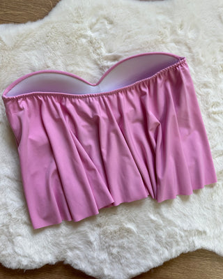 Top push up con volant 7 colori