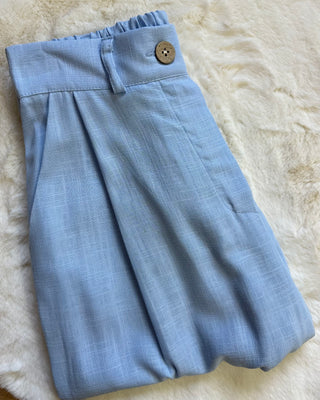 Pantaloni 55% lino 4 colori
