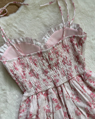 Abitino floreale romantic rosa