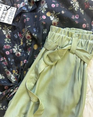 Short svasato con cintura 5 colori