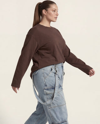 Maglia monique paris oversise 65% cotone