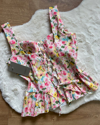 Top Corsetto Bloom Romance