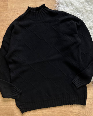 Maglione oversize mezzo collo 6 colori