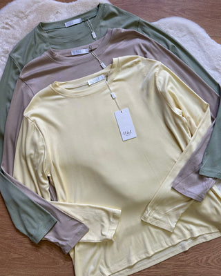 Maglia morbida girocollo 5 colori