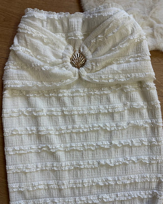 Coordinato shell white
