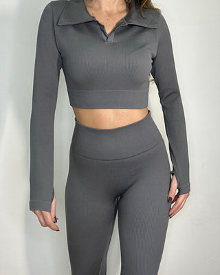 Cordset comfy push-up grigio