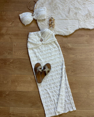 Coordinato shell white