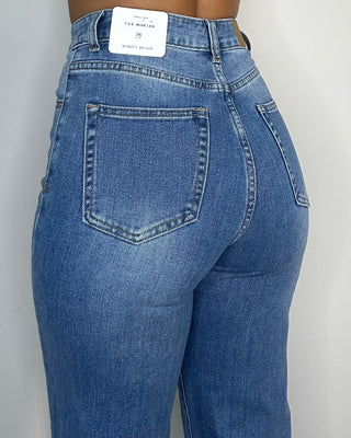 Jeans wide leg blue