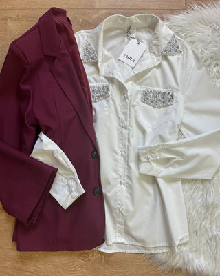 Camicia gioiello - Emila