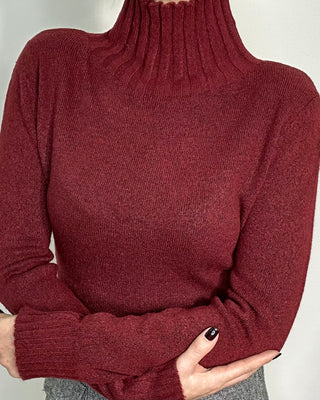 Maglioncino dolcevita misto lana 5 colori